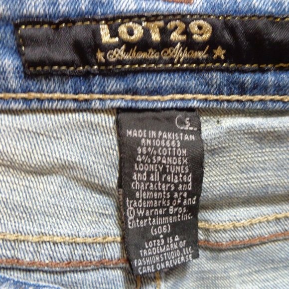 LOT 29 LIGHT WASH DISTRESSED JEANS SZ 5 - Picture 7 of 9